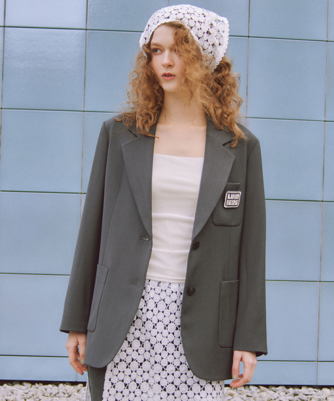 ワッペン付きテーラードジャケット｜PETAL ONLINE（ペタルオンライン）