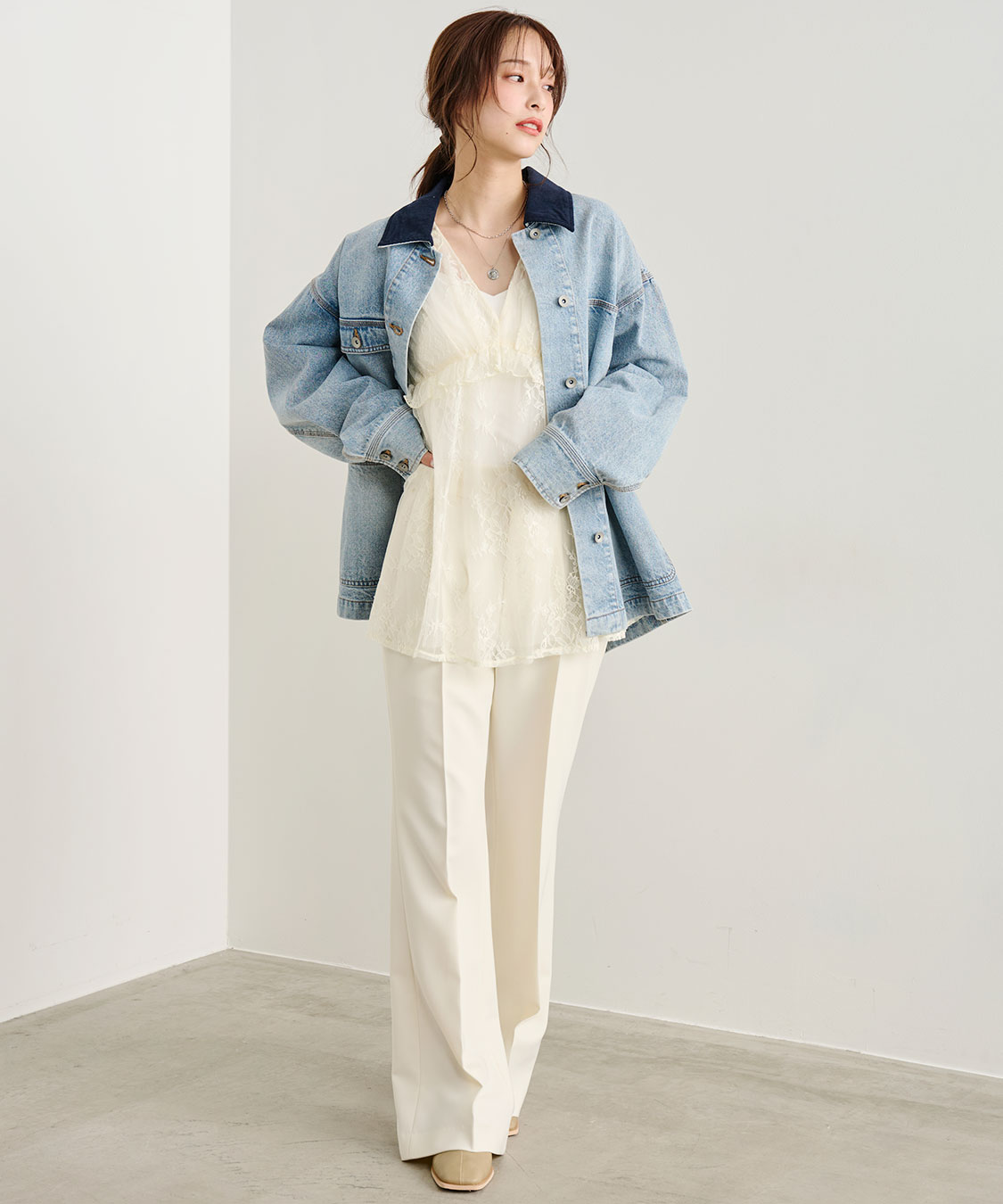 デニムカバーオール｜PETAL ONLINE（ペタルオンライン）