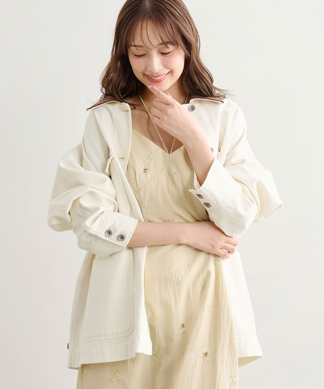 デニムカバーオール｜PETAL ONLINE（ペタルオンライン）