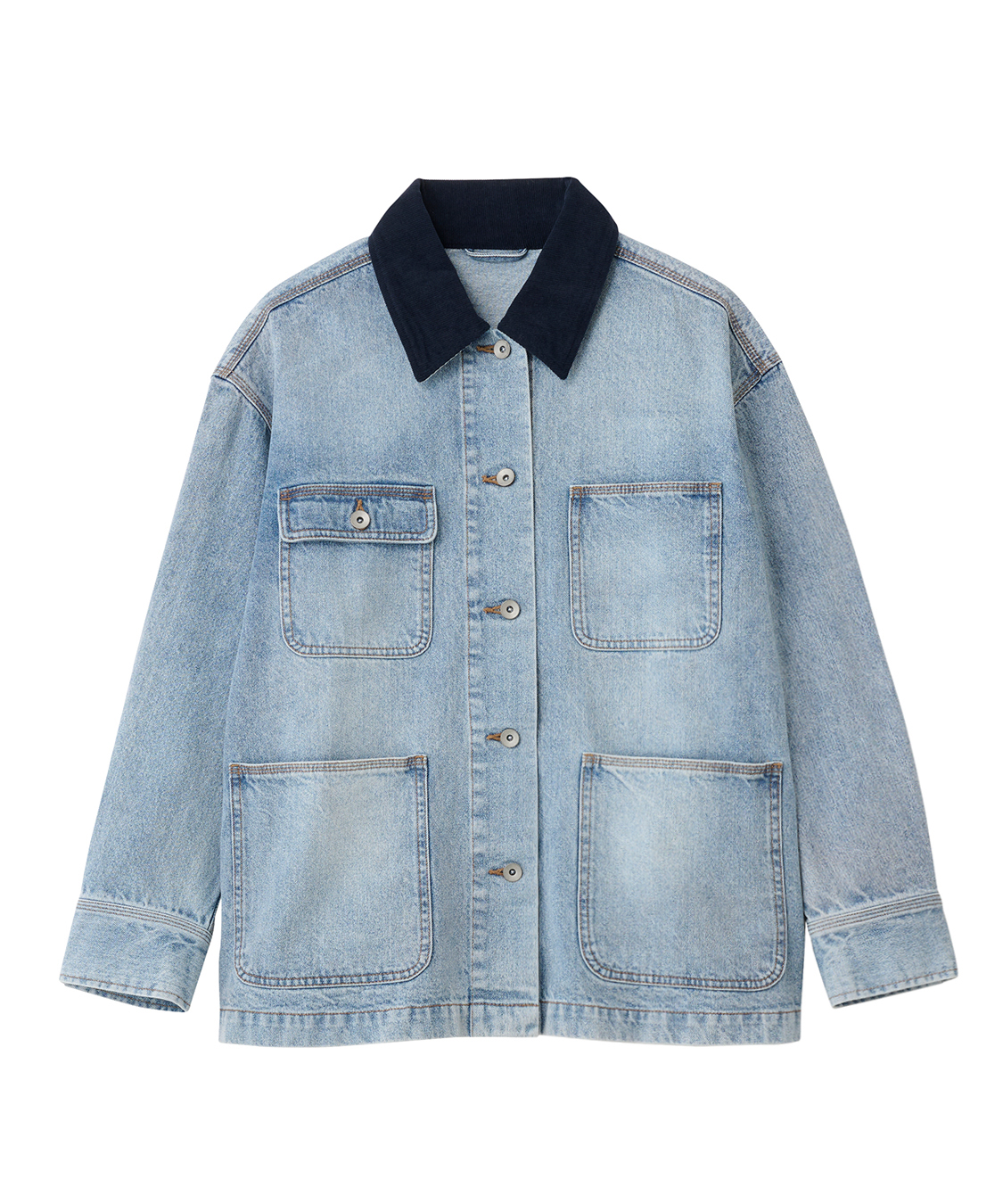 デニムカバーオール｜PETAL ONLINE（ペタルオンライン）