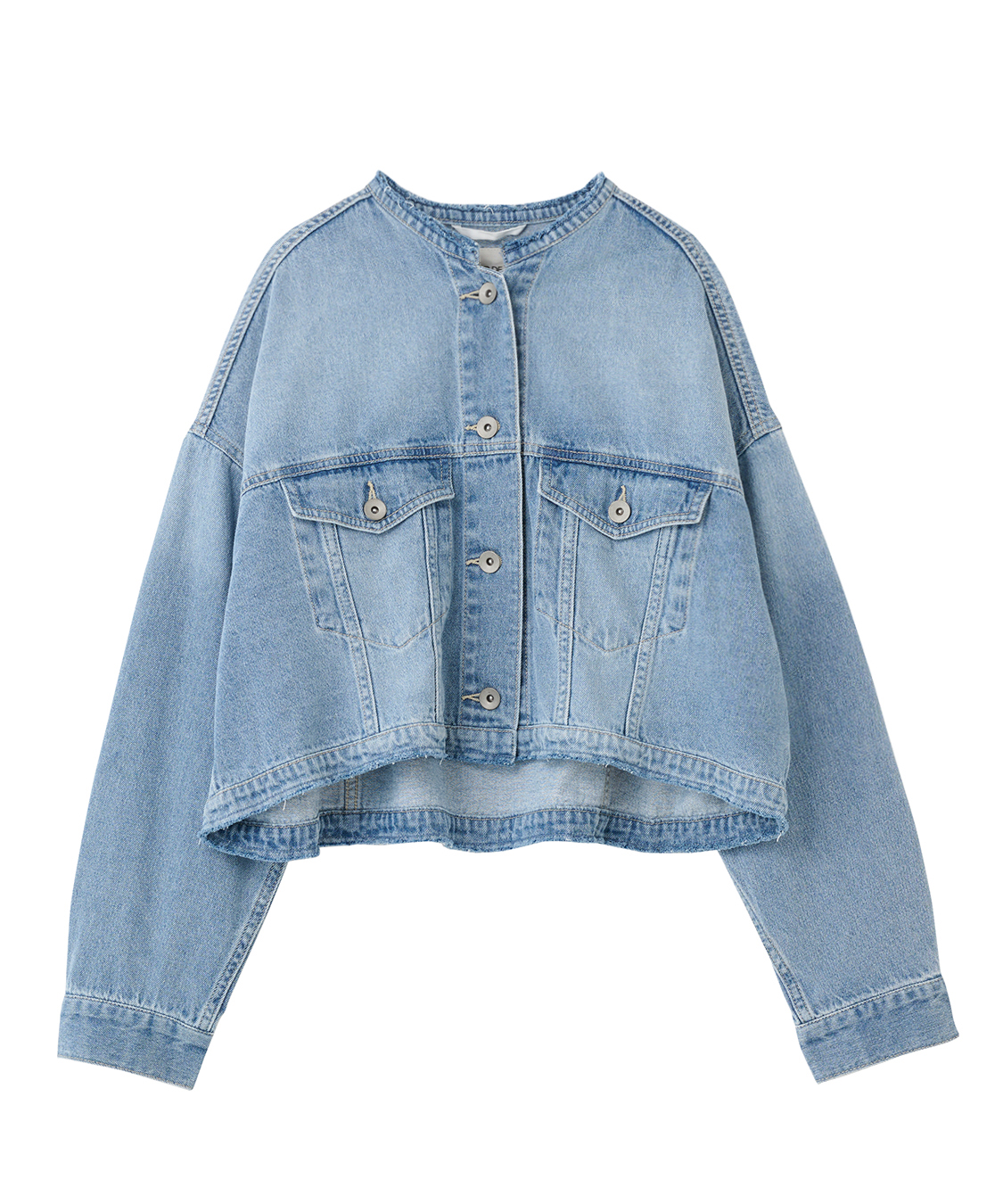 リメイク風ノーカラーGジャン｜PETAL ONLINE（ペタルオンライン）