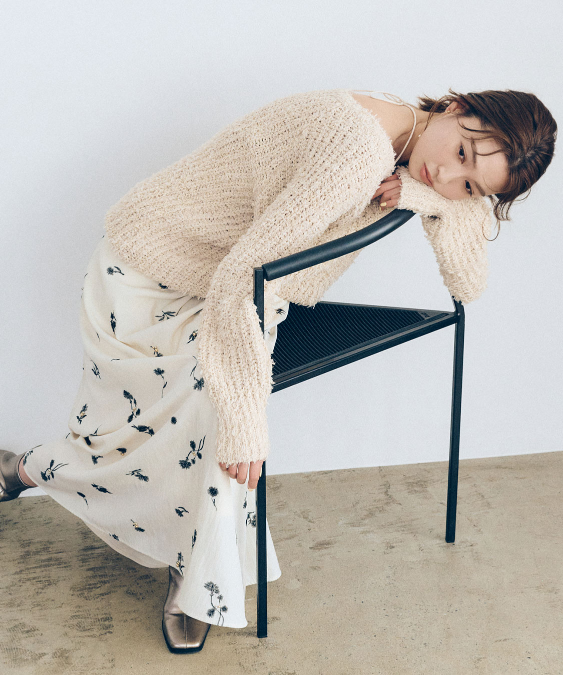 フラワー刺繍キャミワンピース｜PETAL ONLINE（ペタルオンライン）