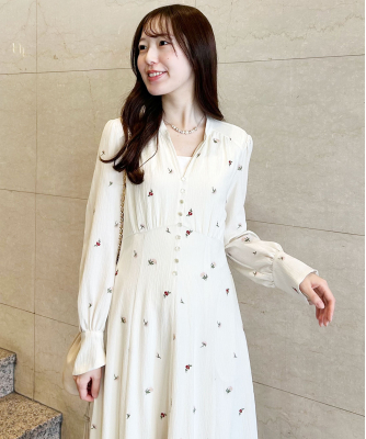 ペタルヘムスカートドッキングニットワンピース｜PETAL ONLINE（ペタル