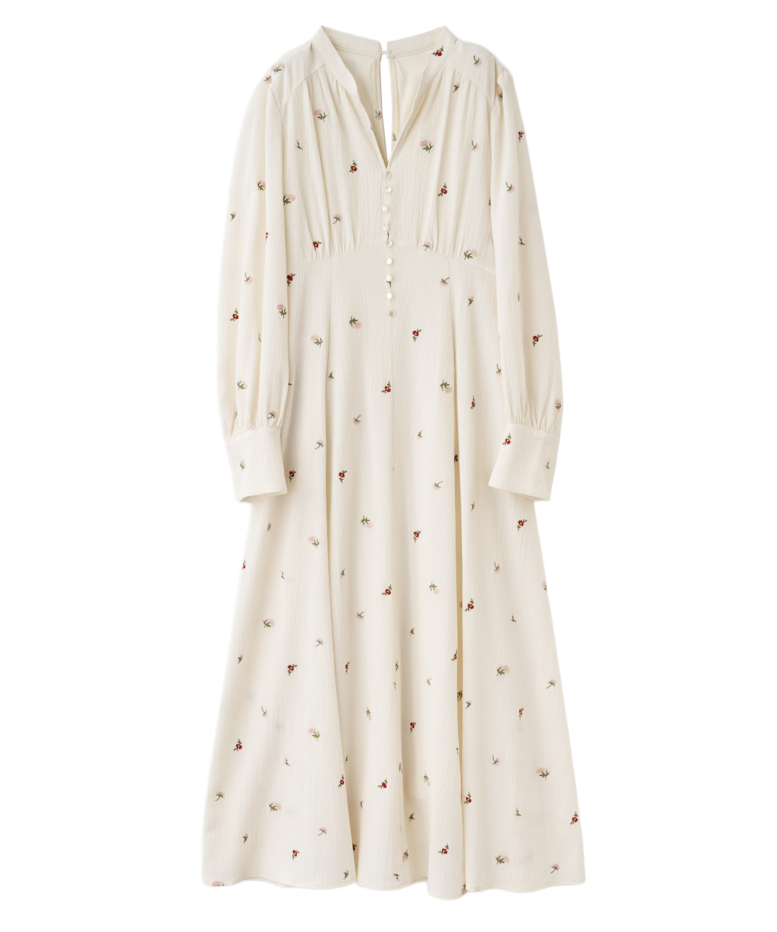 新作新品　ココディール 星柄刺繍 フレアワンピース　サイズ2 フラワー/スター刺繍フレアワンピース｜PETAL ONLINE（ペタルオンライン）