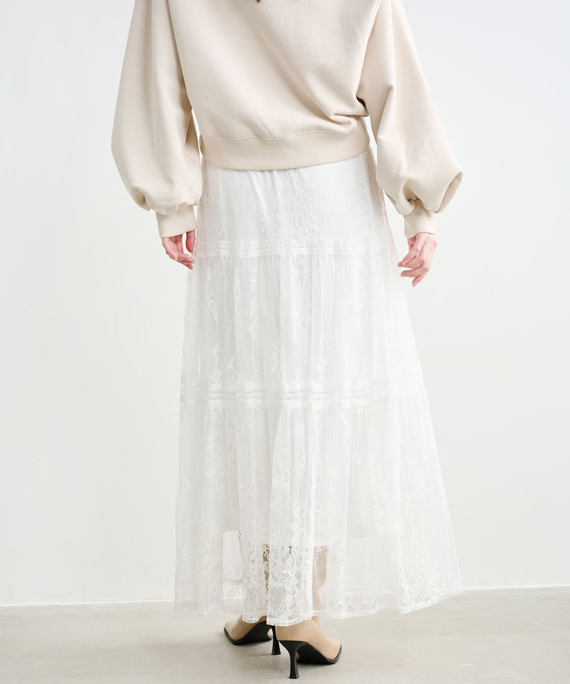 レースティアードスカート｜PETAL ONLINE（ペタルオンライン）