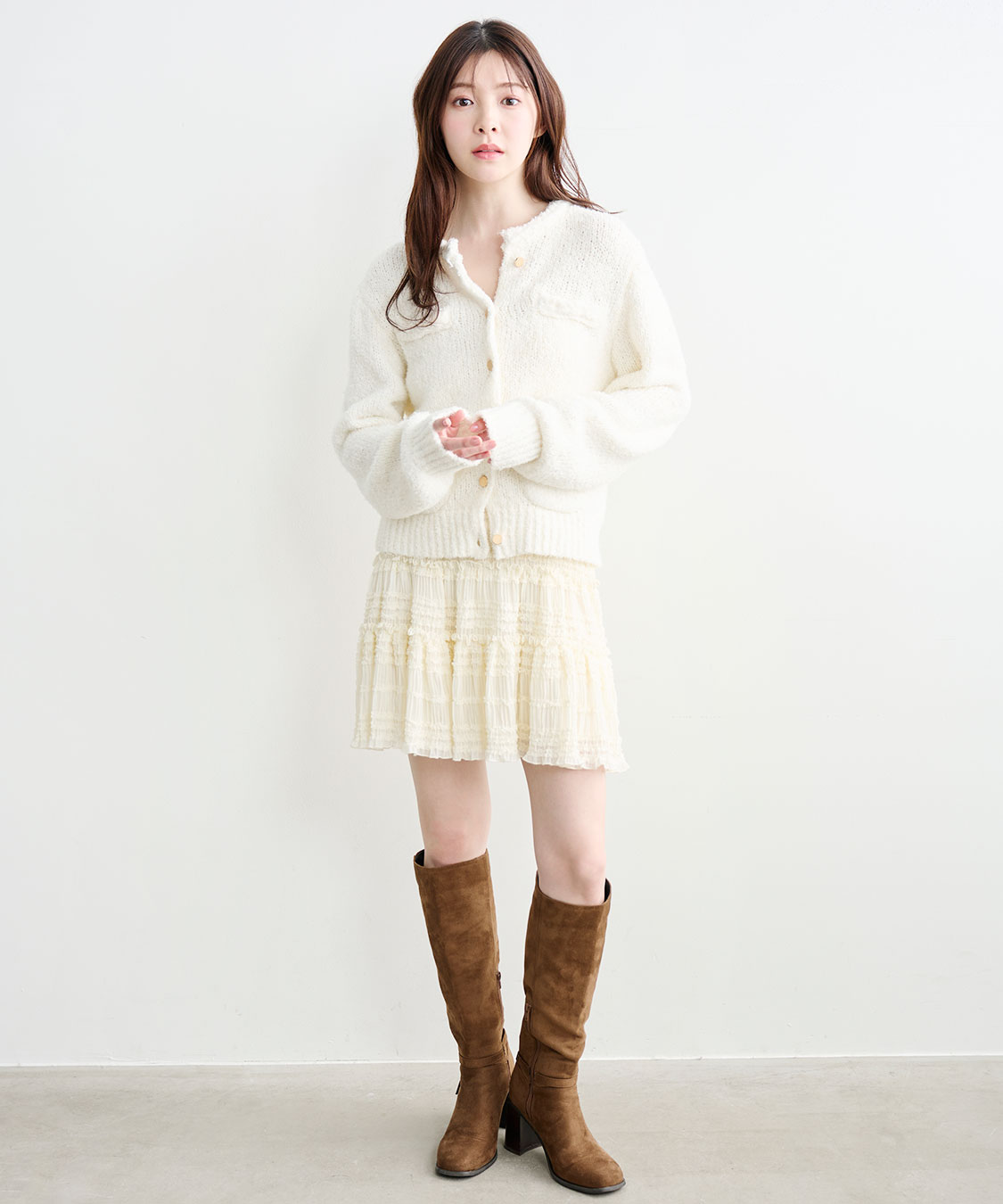 フリルティアードミニスカート｜PETAL ONLINE（ペタルオンライン）