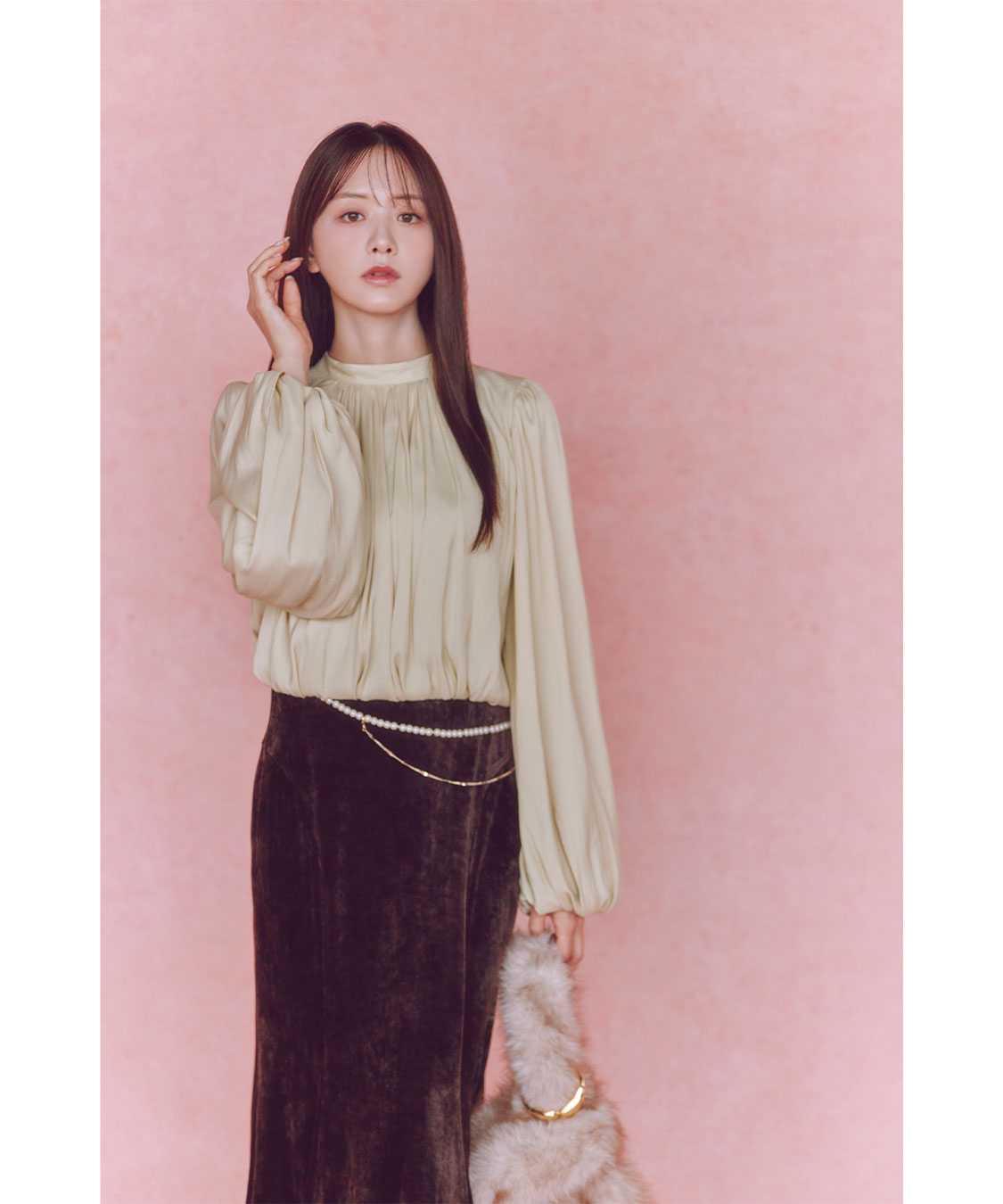 ベロアマーメイドスカート｜PETAL ONLINE（ペタルオンライン）