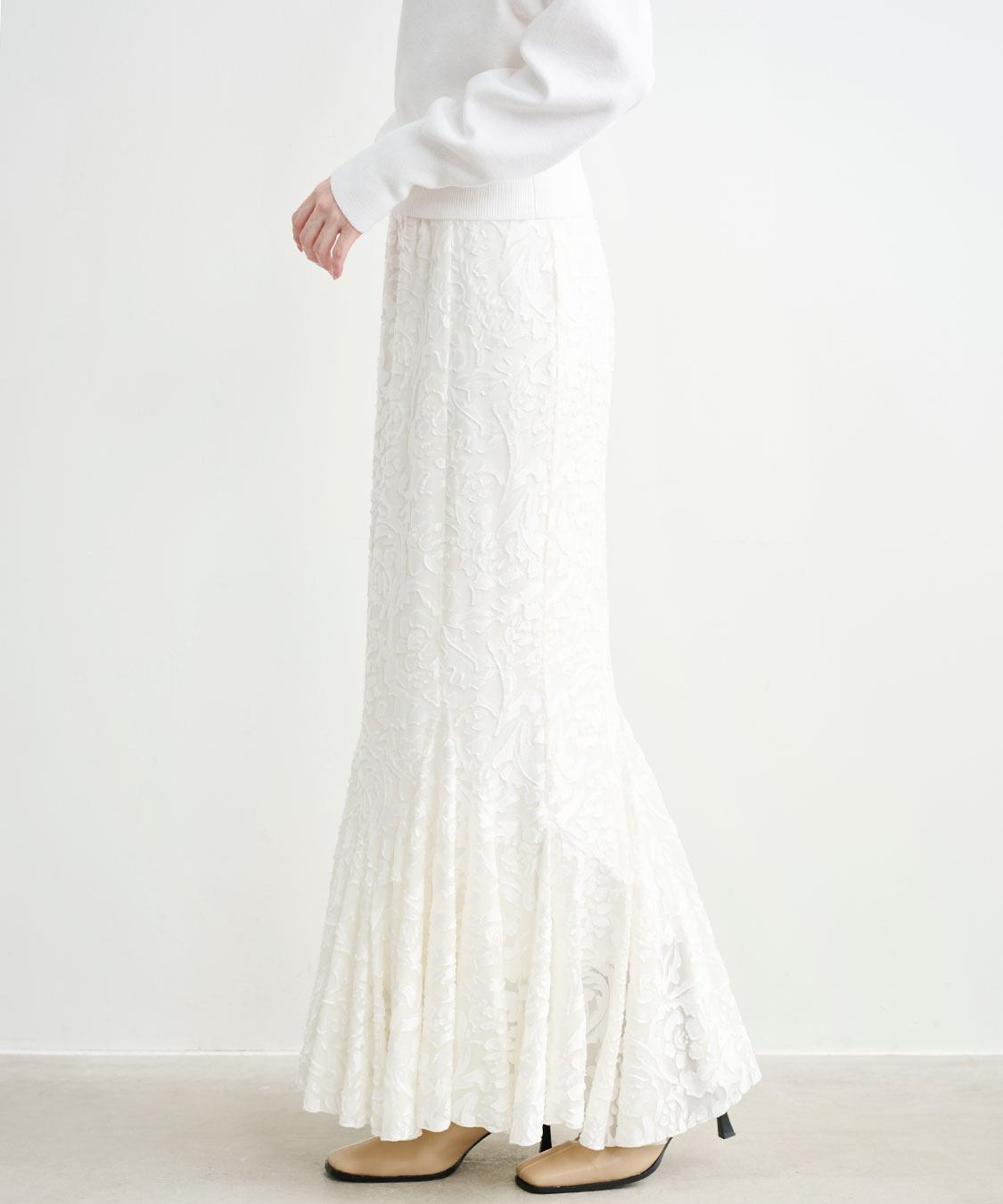 ココディール　新作新品未使用タグ付きオパールメッシュマーメイドスカート オパールメッシュマーメイドスカート｜PETAL ONLINE（ペタルオンライン）