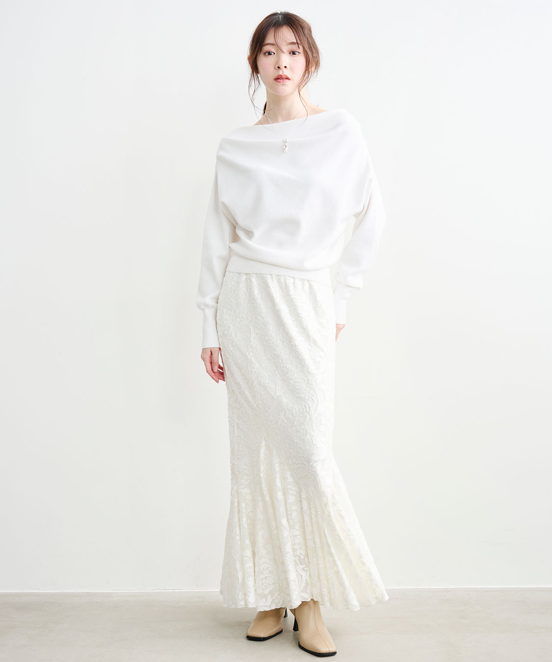 オパールメッシュマーメイドスカート｜PETAL ONLINE（ペタルオンライン）