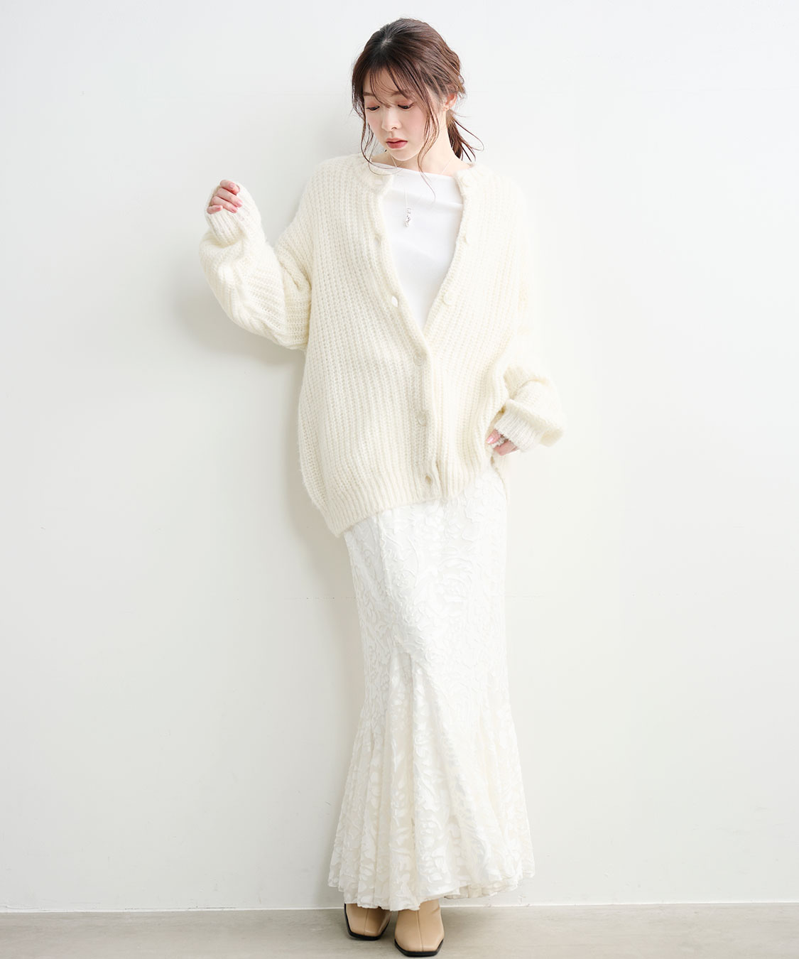 ココディール　新作新品未使用タグ付きオパールメッシュマーメイドスカート オパールメッシュマーメイドスカート｜PETAL ONLINE（ペタルオンライン）