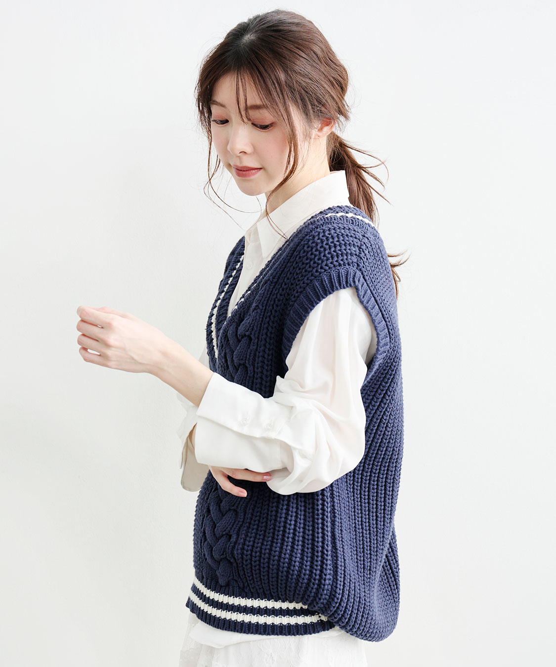 フレアペプラムシャツ｜PETAL ONLINE（ペタルオンライン）