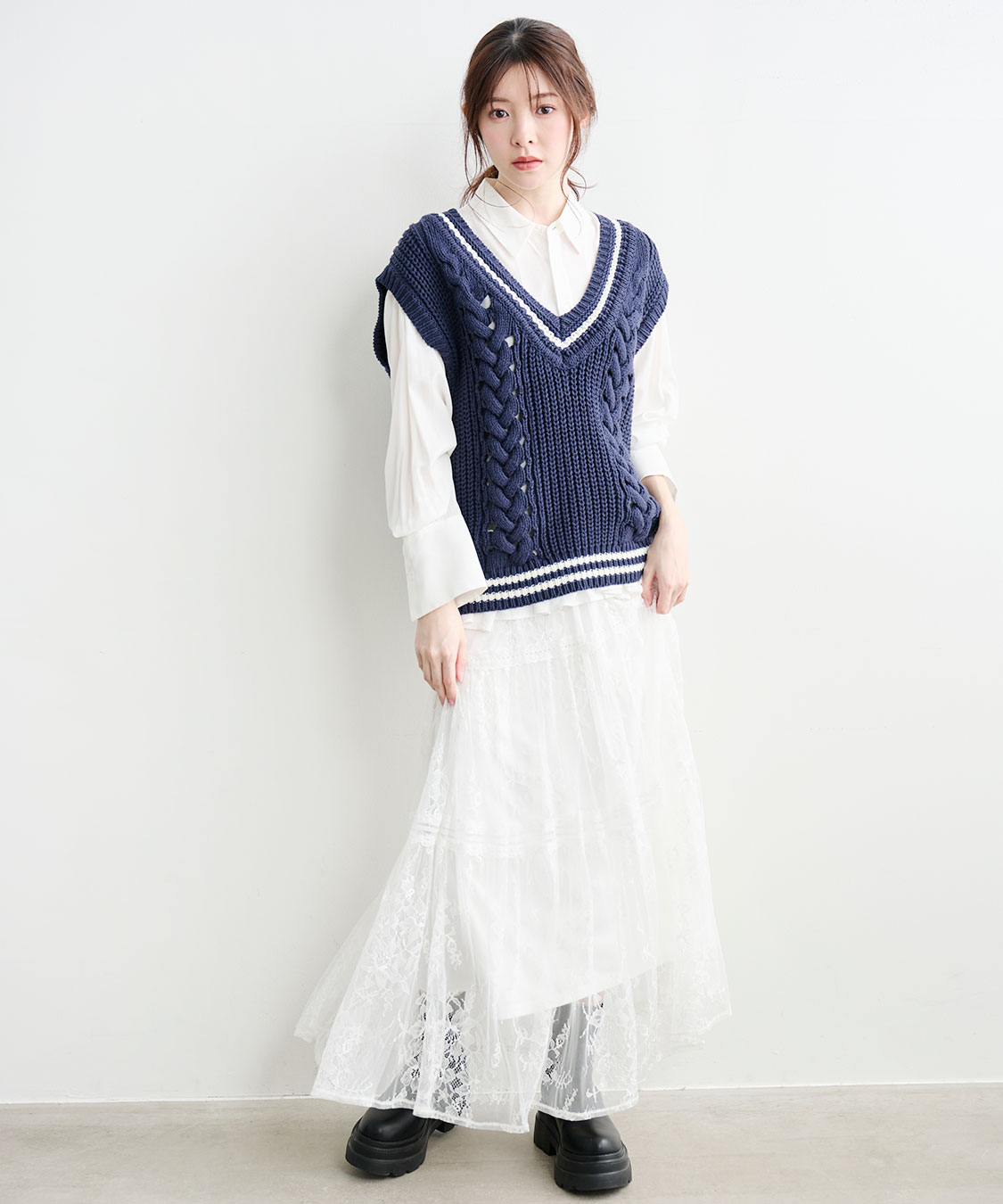 フレアペプラムシャツ｜PETAL ONLINE（ペタルオンライン）