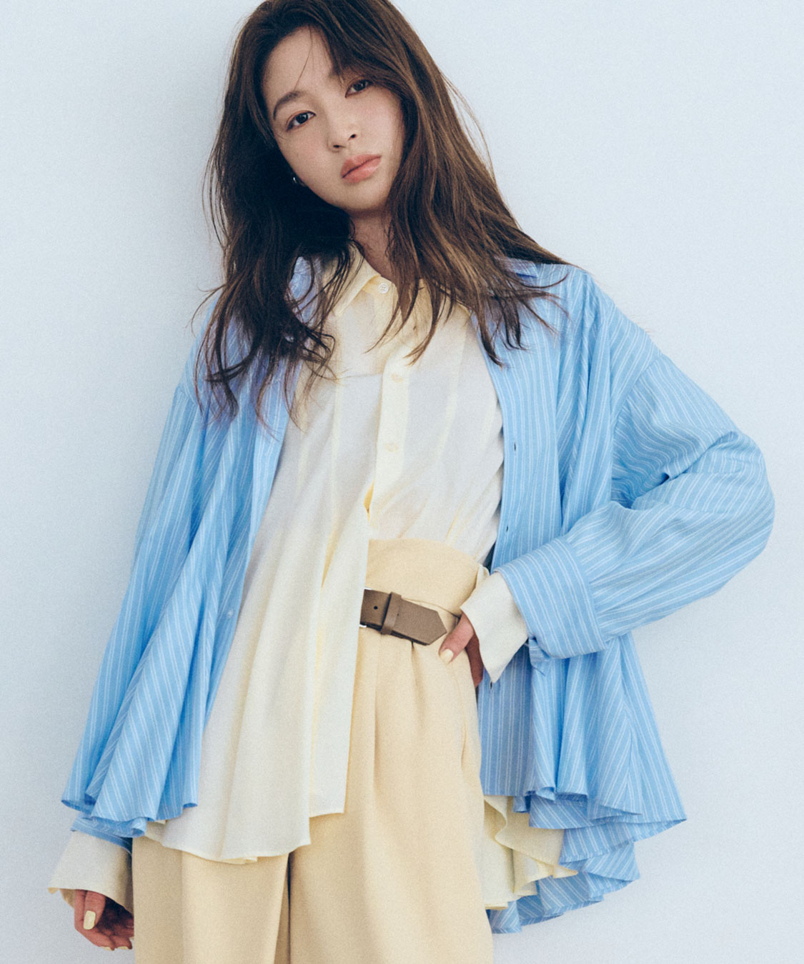 フレアペプラムシャツ｜PETAL ONLINE（ペタルオンライン）