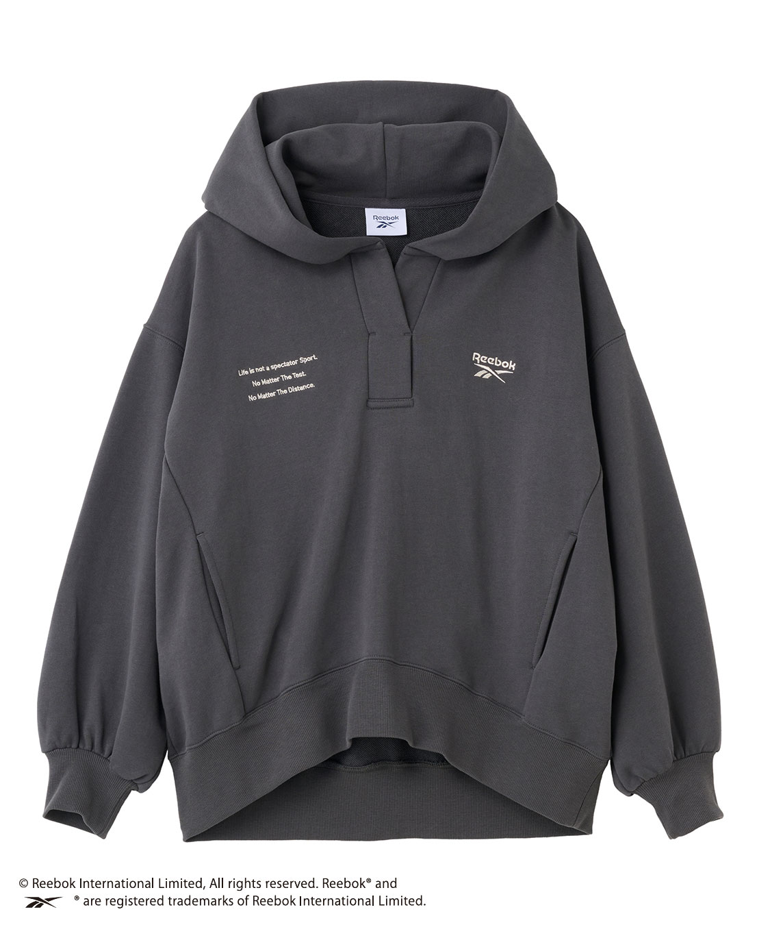 COCODEAL Reebokコラボ　スキッパースエットパーカー COCO DEAL/Reebok》スキッパースウェットパーカー｜PETAL ONLINE