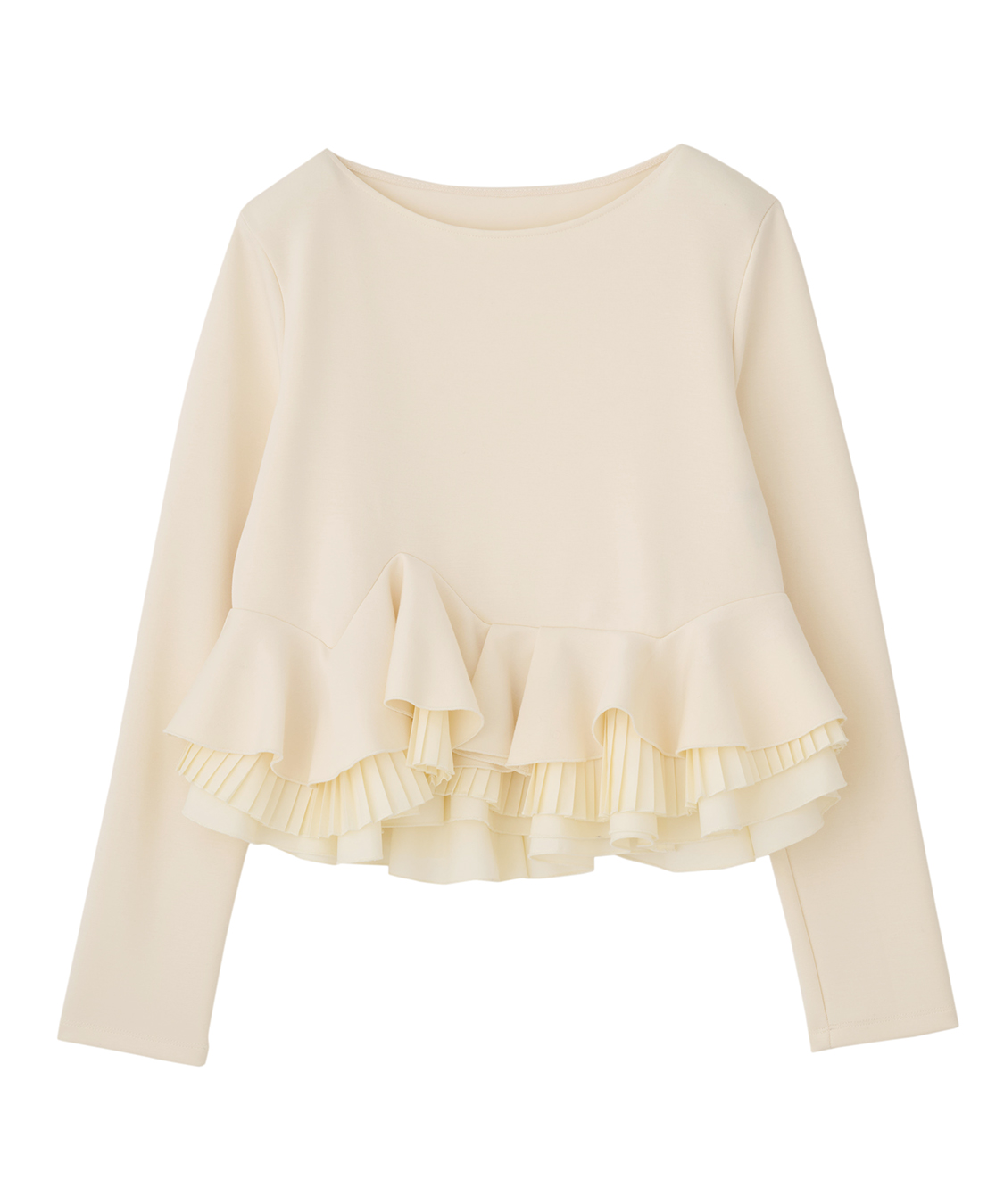 ランダムフリルペプラムトップス｜PETAL ONLINE（ペタルオンライン）