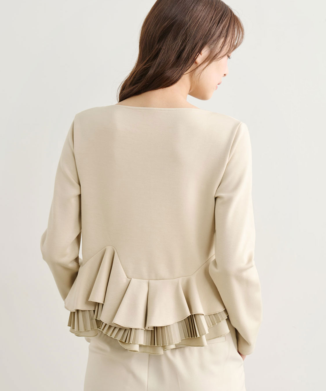 ランダムフリルペプラムトップス｜PETAL ONLINE（ペタルオンライン）