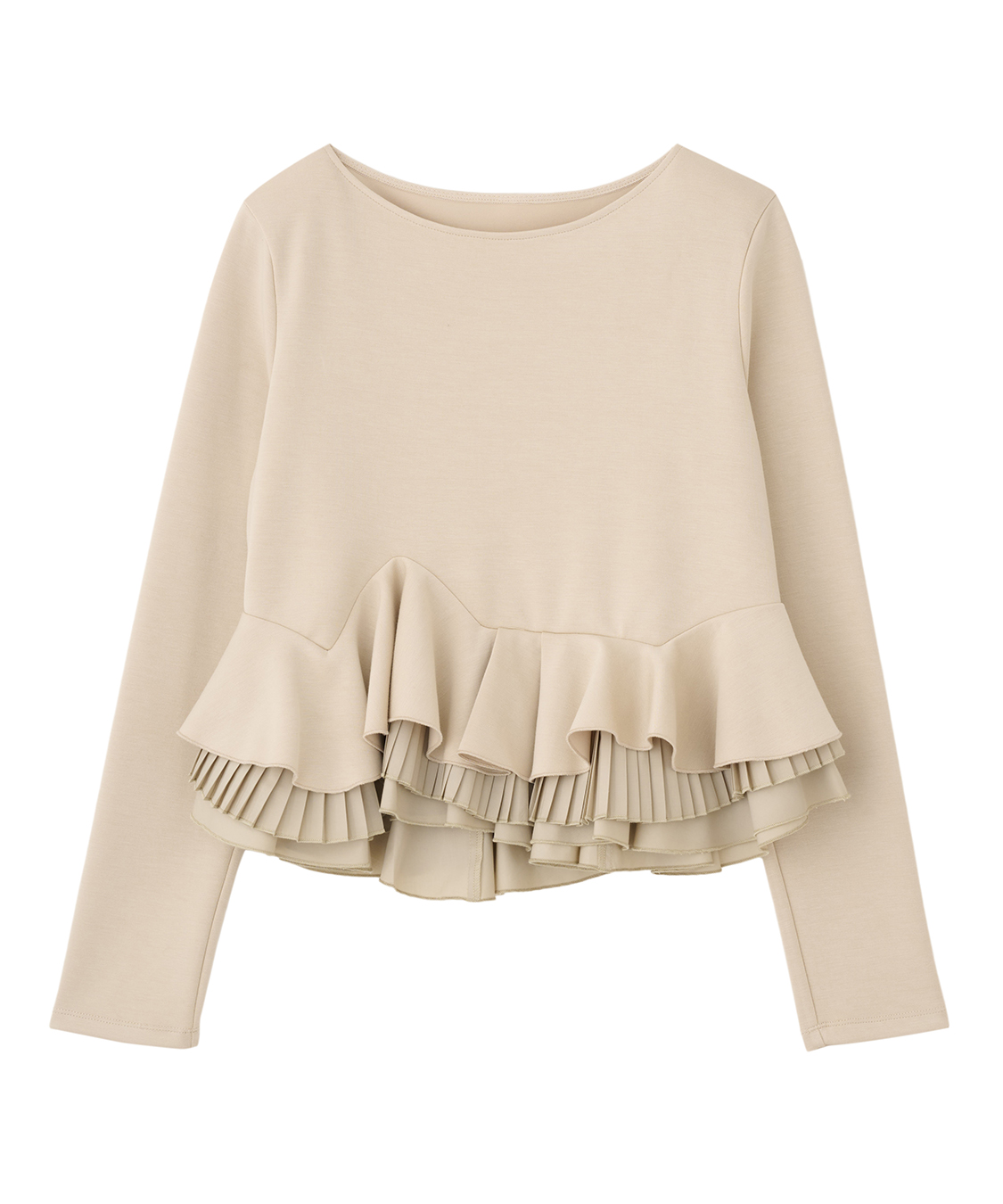 ランダムフリルペプラムトップス｜PETAL ONLINE（ペタルオンライン）