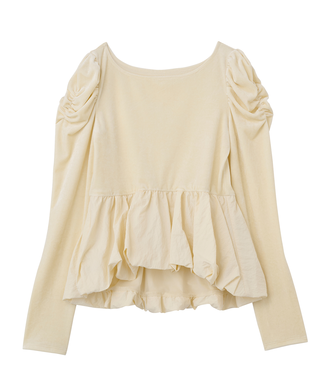 即完 新品タグ付 ココディール ベロアドッキングバルーントップス 写真掲載あり ベロアドッキングバルーントップス｜PETAL ONLINE（ペタルオンライン）