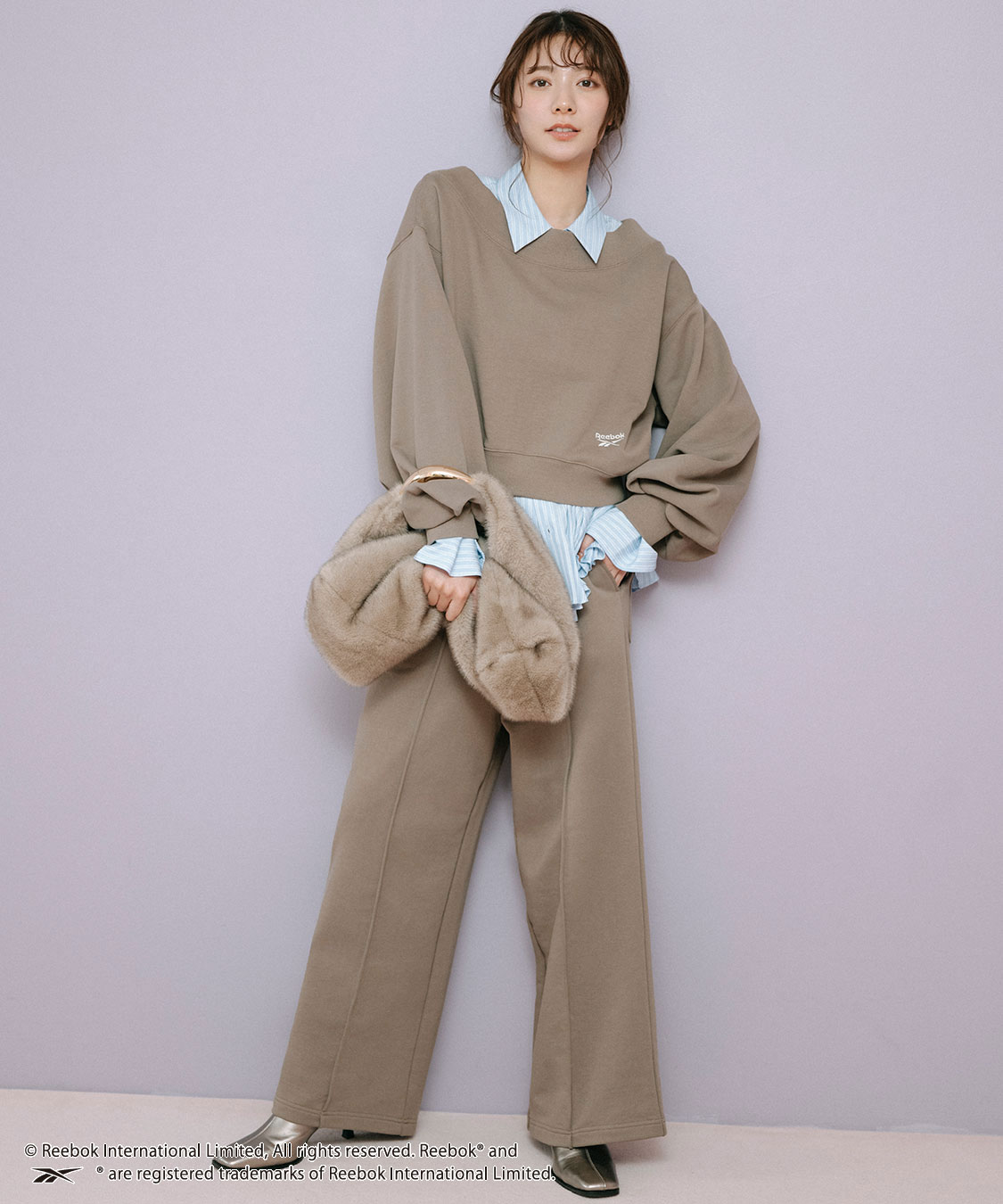 coco✴︎ COCO DEAL/Reebok》スウェットワイドパンツ｜PETAL ONLINE（ペタル