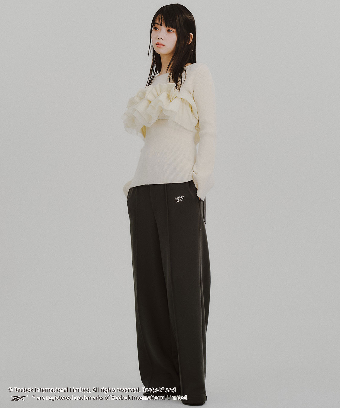 coco✴︎ COCO DEAL/Reebok》スウェットワイドパンツ｜PETAL ONLINE（ペタル