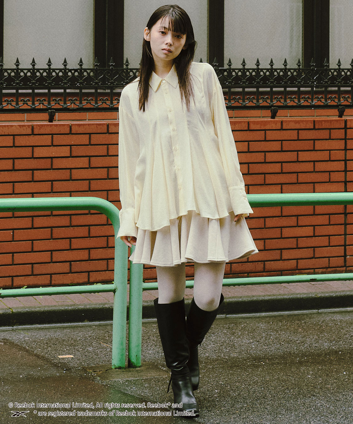 COCO DEAL/Reebok》裏毛サーキュラーミニスカート｜PETAL ONLINE