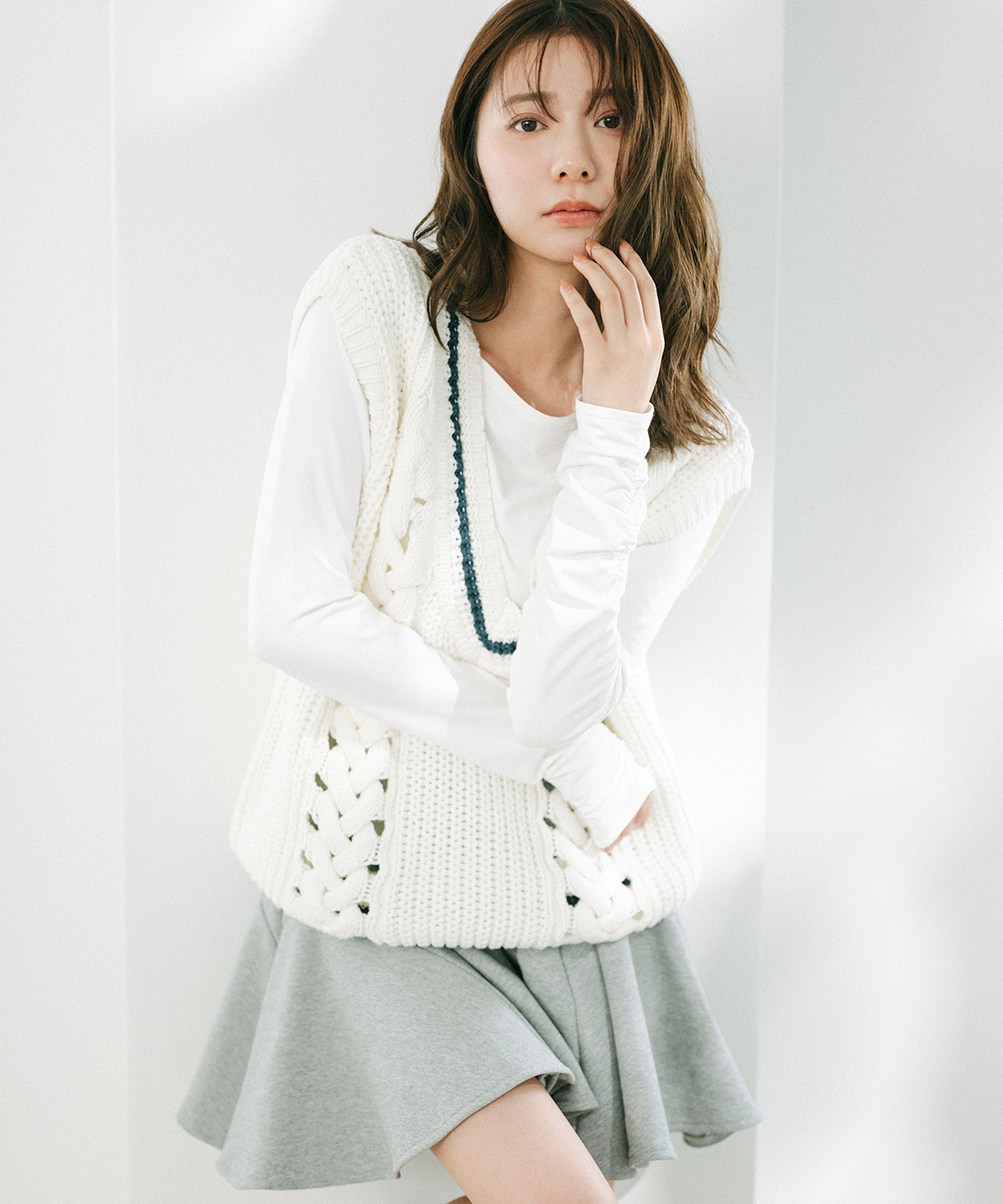 COCO DEAL/Reebok》裏毛サーキュラーミニスカート｜PETAL ONLINE