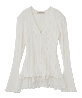 レースドッキングニット｜PETAL ONLINE（ペタルオンライン）