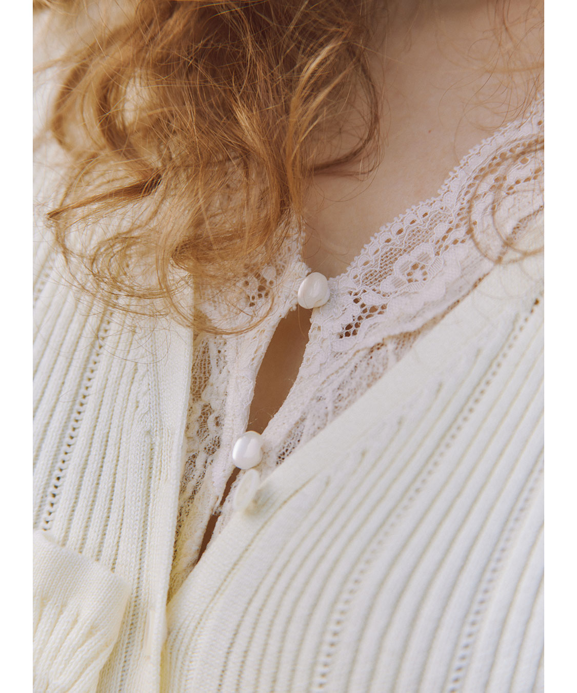 レースドッキングニット｜PETAL ONLINE（ペタルオンライン）