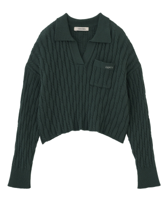 COCODEALケーブルスキッパーニット ケーブルスキッパーニット｜PETAL ONLINE（ペタルオンライン）