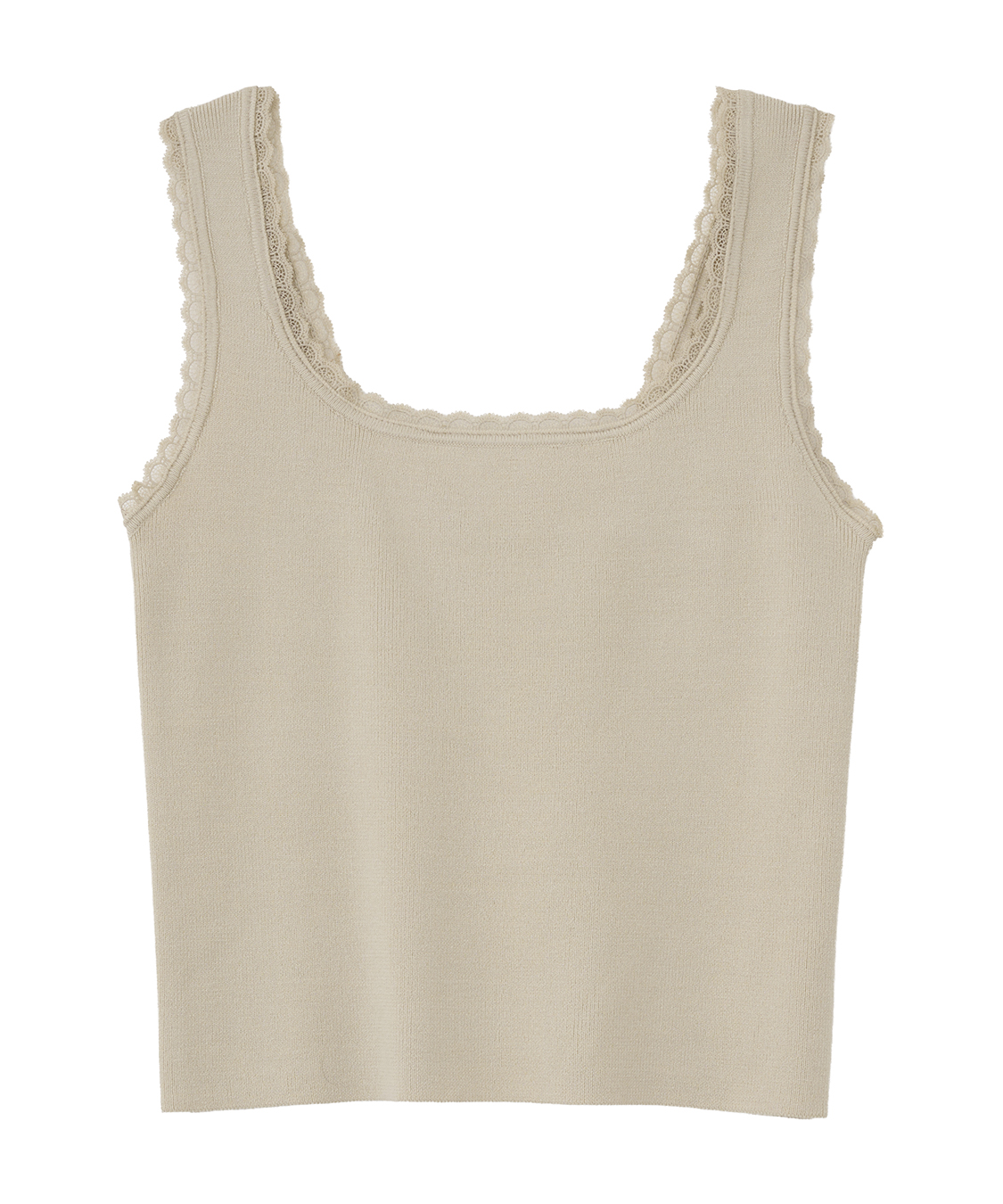 レーストリムニットタンクトップ｜PETAL ONLINE（ペタルオンライン）