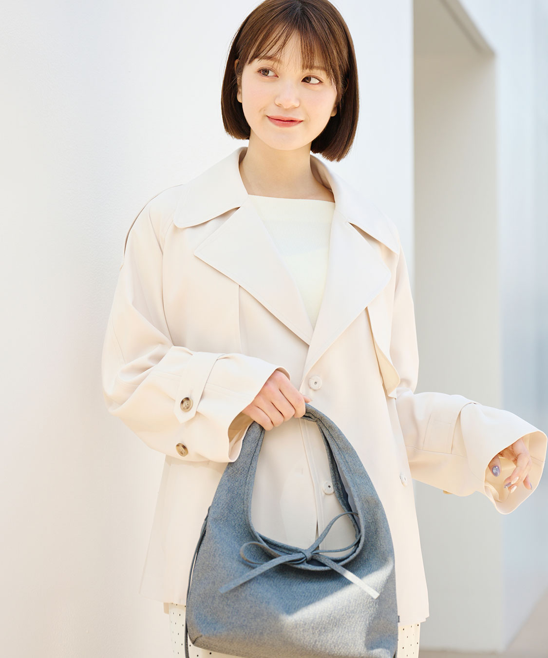 店頭で大人気】オフショルギャザーニット｜PETAL ONLINE（ペタル