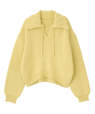 ビッグカラースキッパーニット｜PETAL ONLINE（ペタルオンライン）