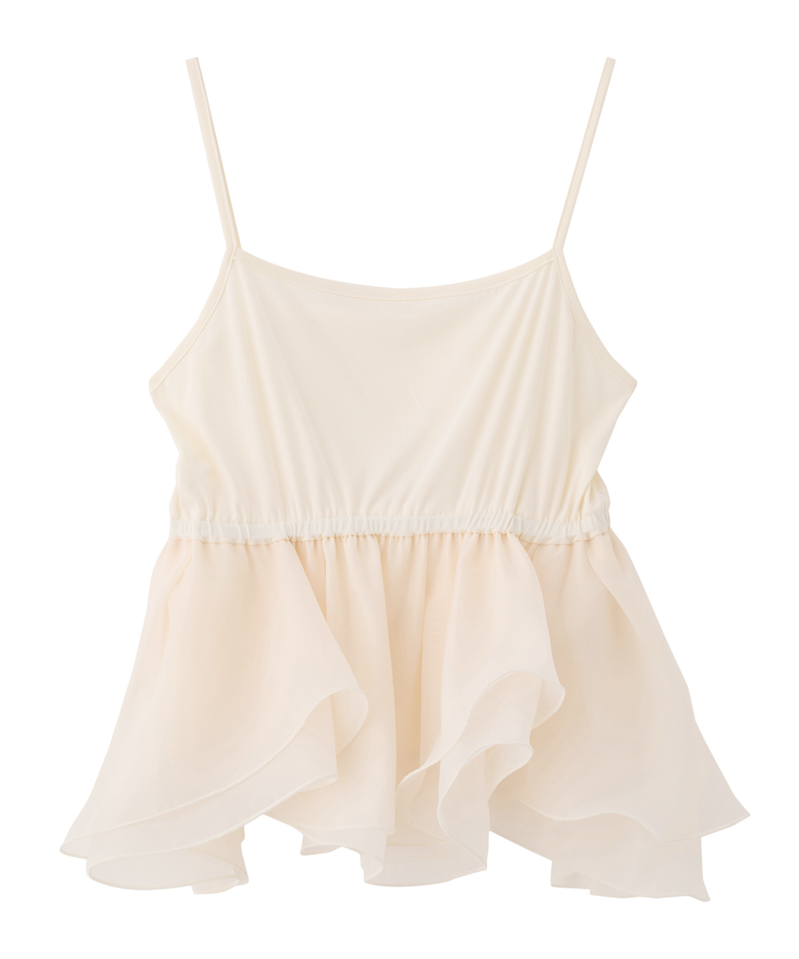 ペプラムブラウス×パフスリーブニットセット｜PETAL ONLINE（ペタル