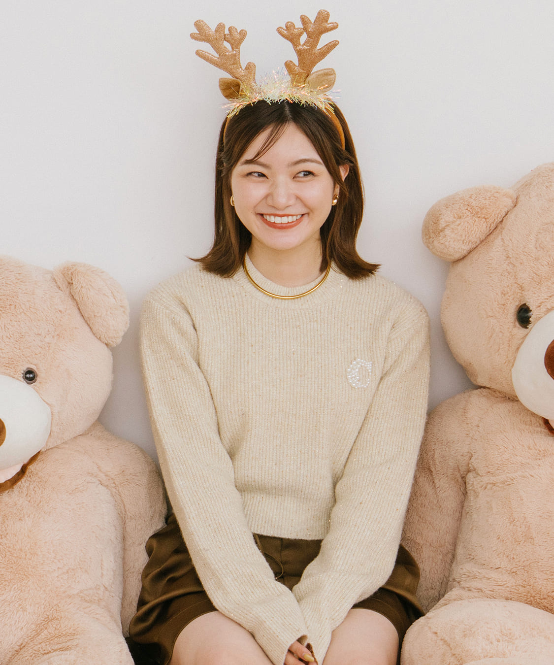 レアカラー★新品未使用★COCODEAL パールロゴラメニット チャコール パールロゴラメニット｜PETAL ONLINE（ペタルオンライン）