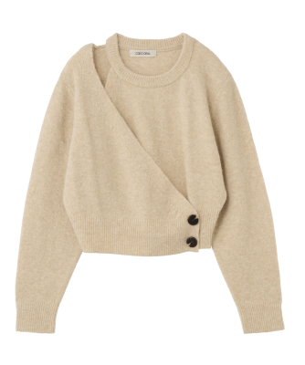 レイヤード風アシメニット