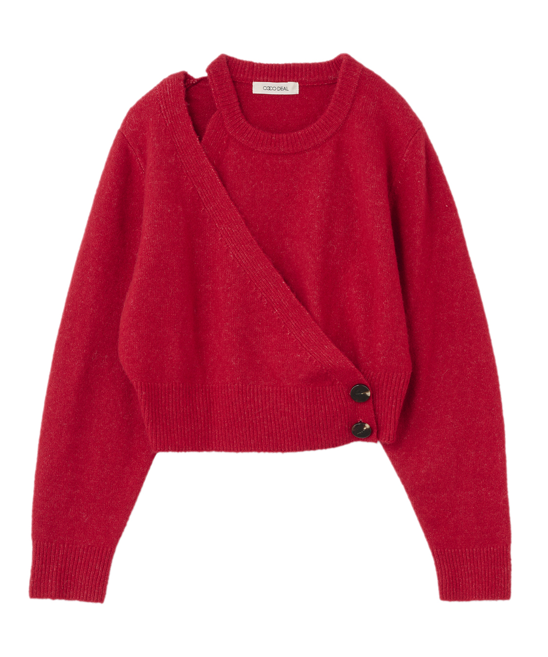 レイヤード風アシメニット｜PETAL ONLINE（ペタルオンライン）