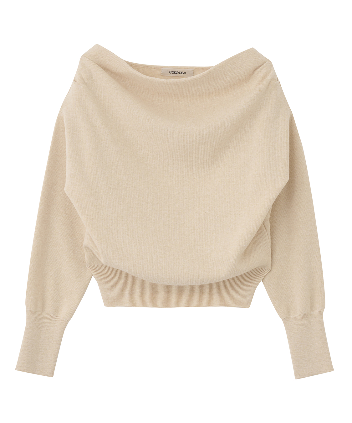 ドレープオフショルニット｜PETAL ONLINE（ペタルオンライン）