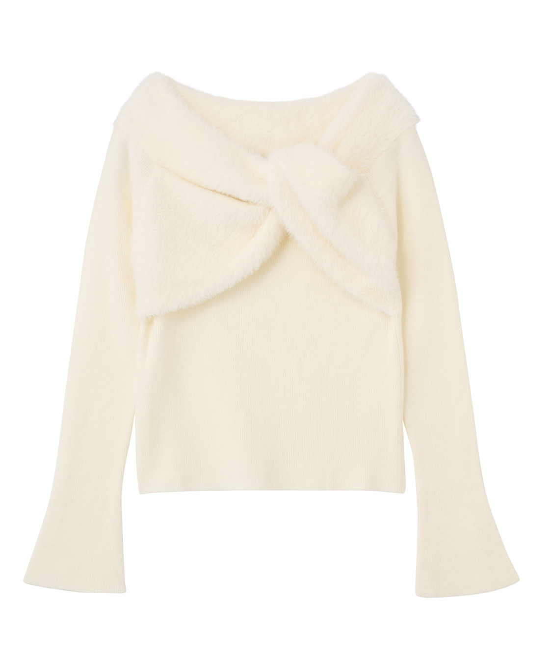 オフショルダーツイストニット｜PETAL ONLINE（ペタルオンライン）