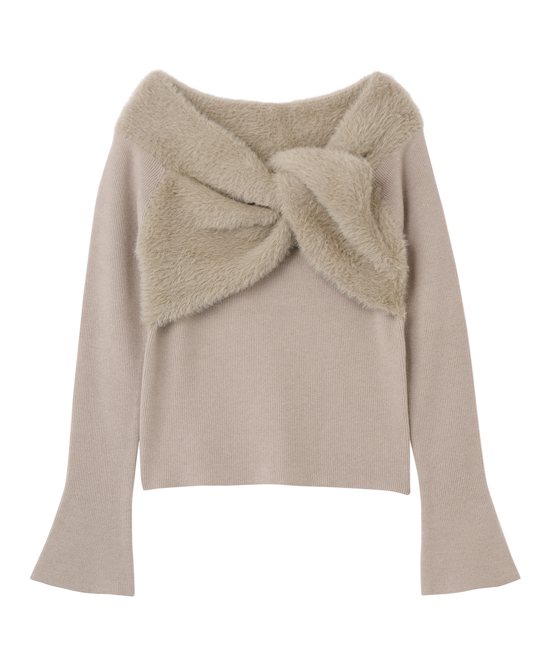 オフショルダーツイストニット｜PETAL ONLINE（ペタルオンライン）