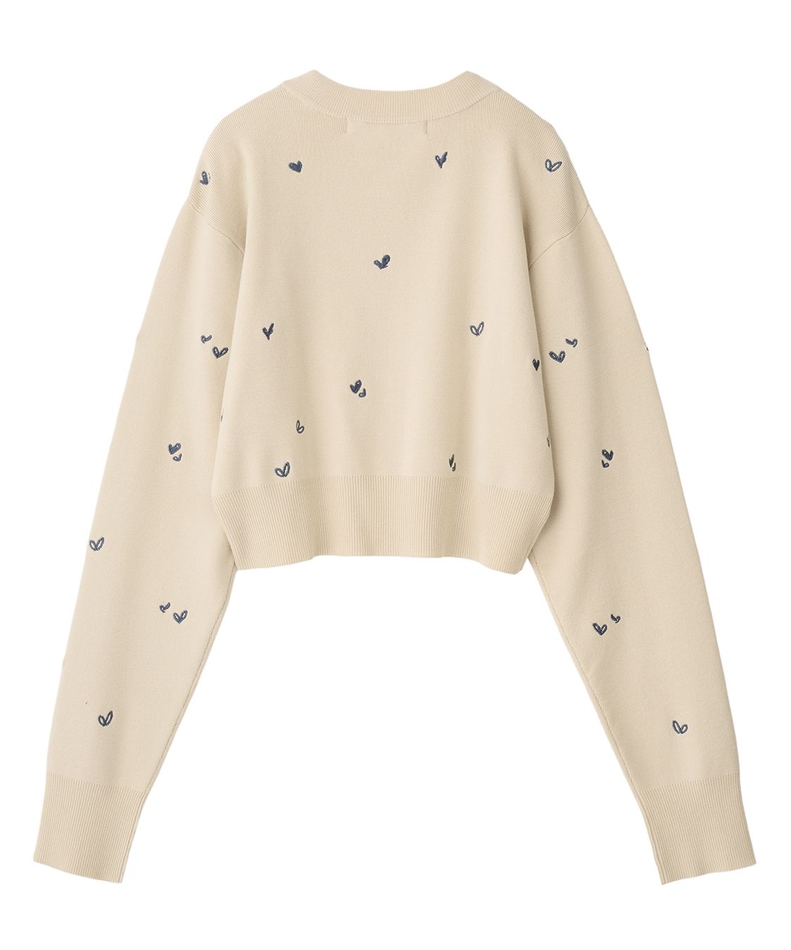 小花/ハート刺繍ニットカーディガン｜PETAL ONLINE（ペタルオンライン）