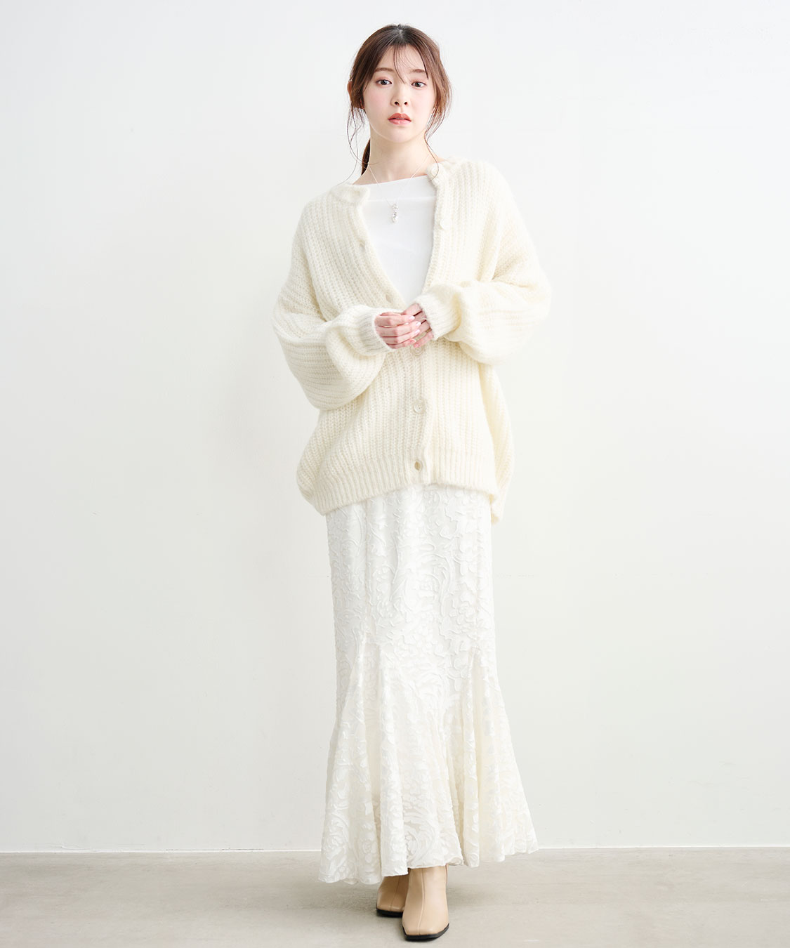 ローゲージボリュームカーディガン｜PETAL ONLINE（ペタルオンライン）