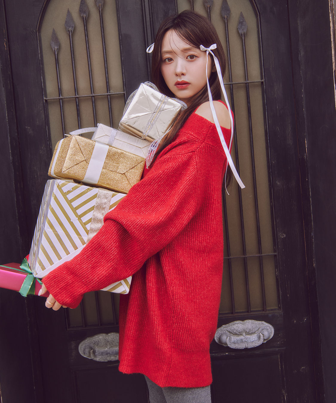 オフショルスリットニット｜PETAL ONLINE（ペタルオンライン）