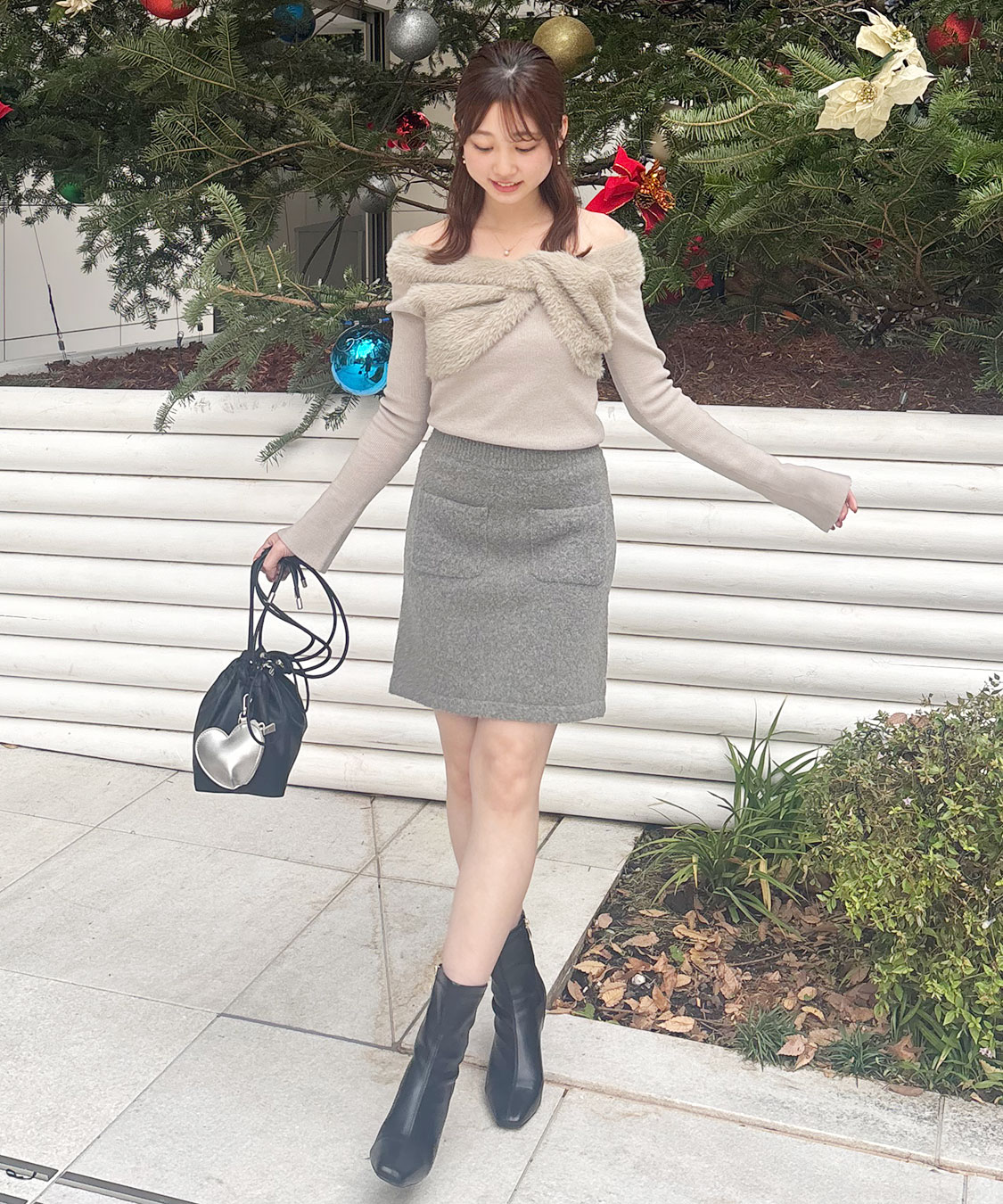 ポケットニットミニスカート｜PETAL ONLINE（ペタルオンライン）