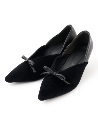 ベロアリボンパンプス｜PETAL ONLINE（ペタルオンライン）