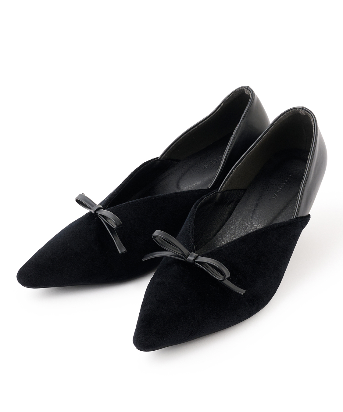ベロアリボンパンプス｜PETAL ONLINE（ペタルオンライン）