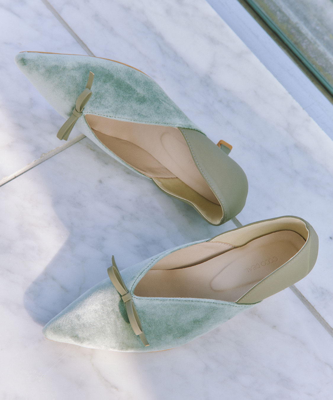 ベロアリボンパンプス｜PETAL ONLINE（ペタルオンライン）