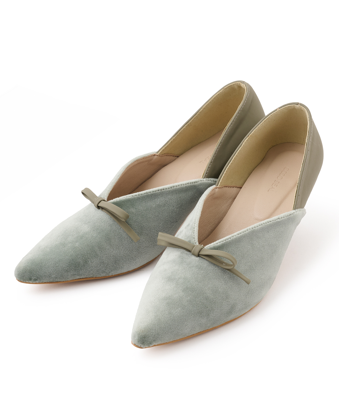 ベロアリボンパンプス｜PETAL ONLINE（ペタルオンライン）