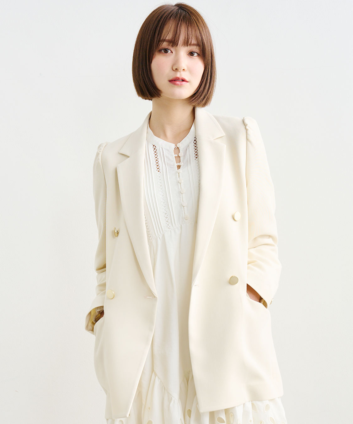 パフスリーブジャケット｜PETAL ONLINE（ペタルオンライン）