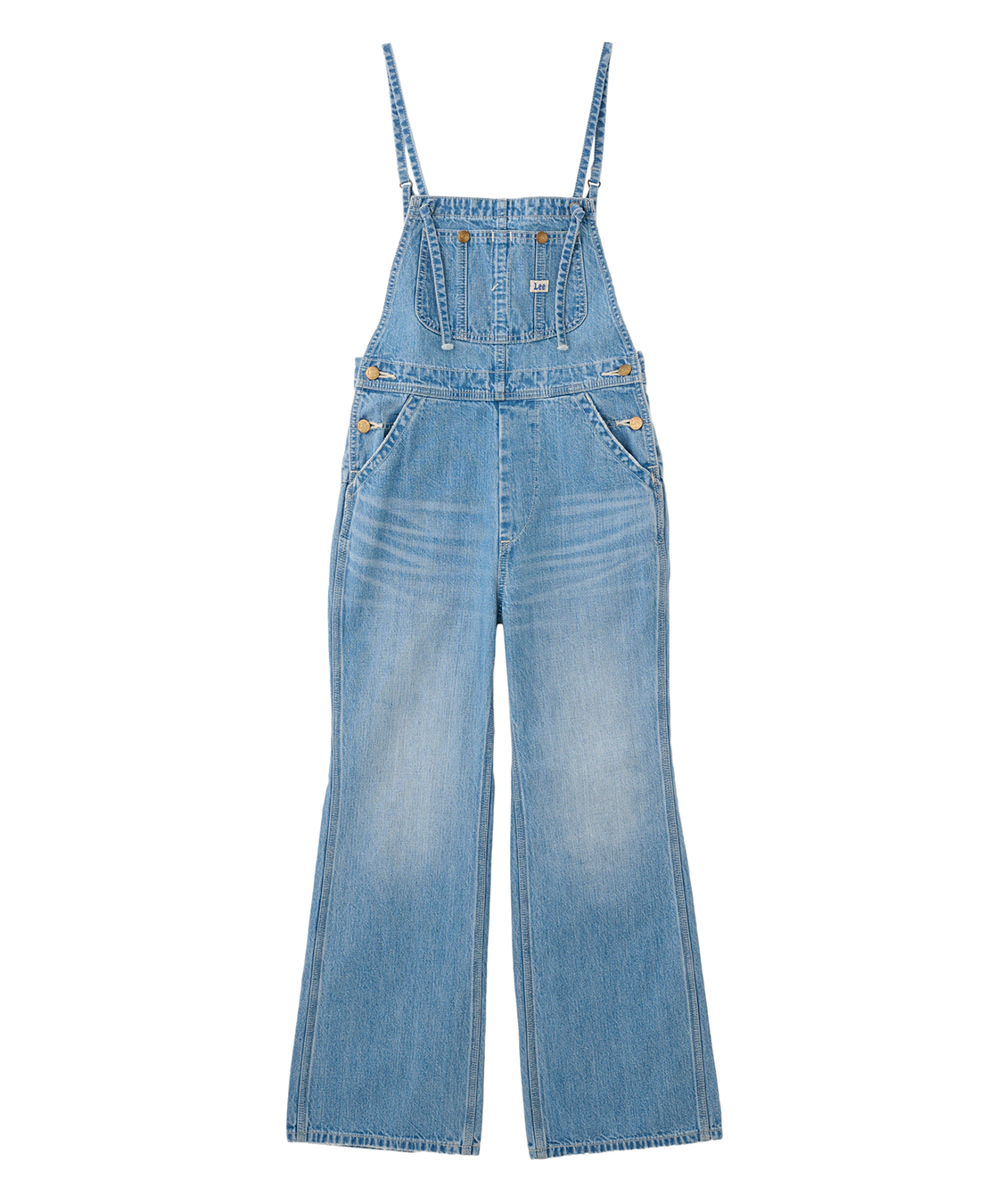 デニムサロペット レギュラーサイズ COCO DEAL/Lee》ストレートスリムデニムサロペット｜PETAL ONLINE