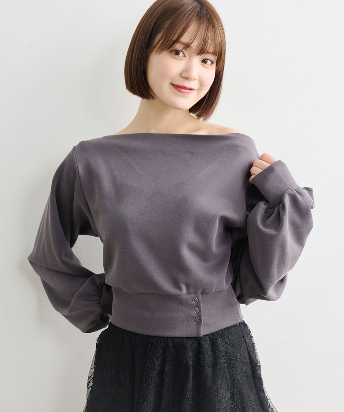 ボートネックポンチトップス｜PETAL ONLINE（ペタルオンライン）